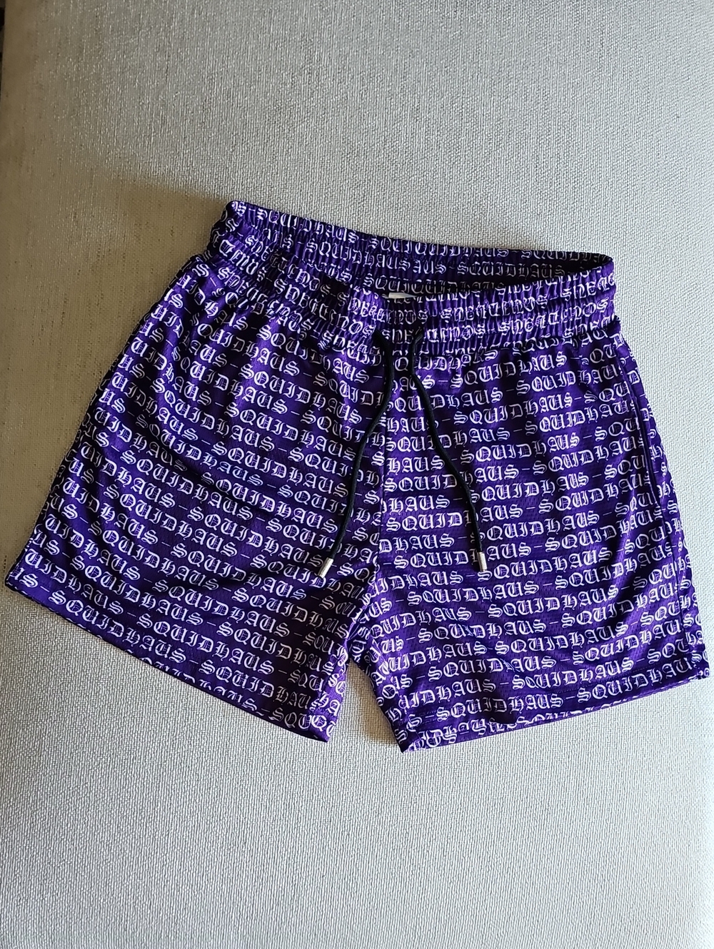 SQUIDHAUS Purple Men's Athletic Shorts